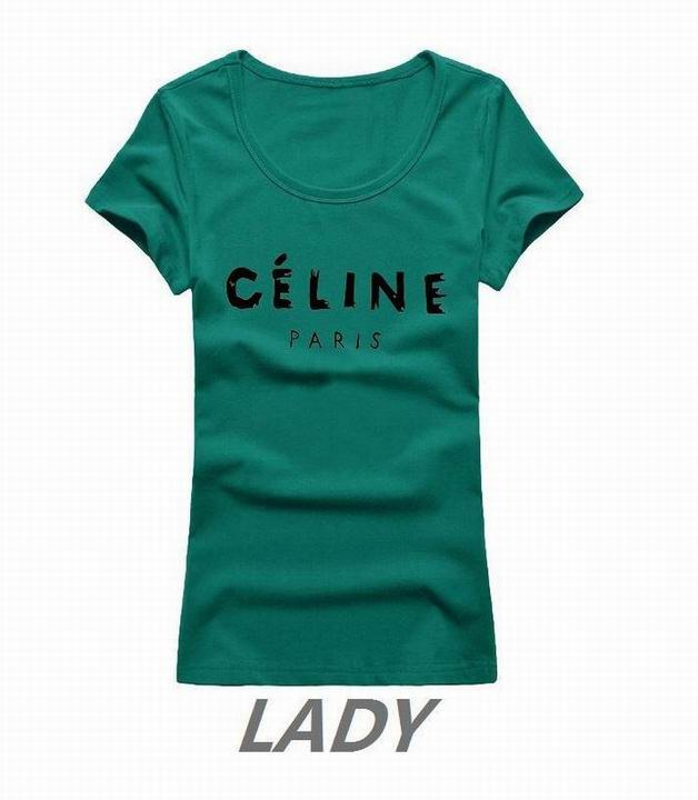 Celine short round collar T woman S-XL-012
